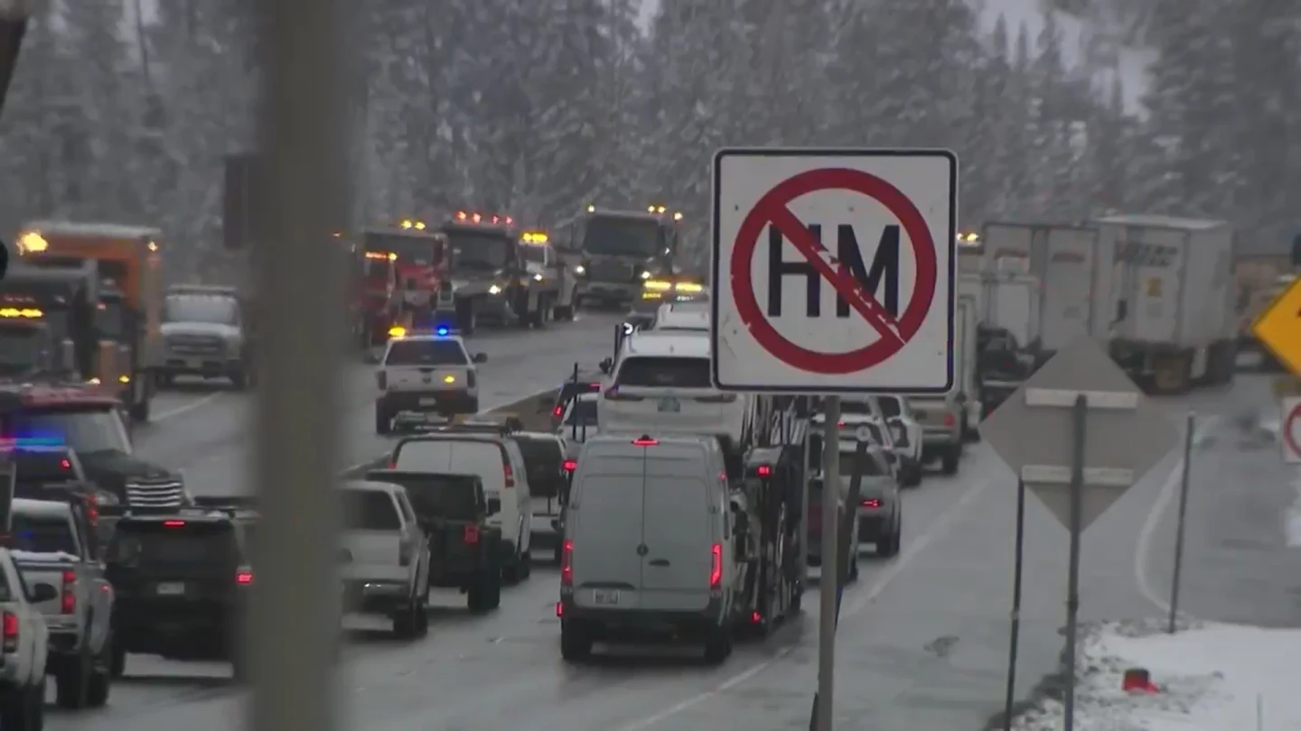 Massive 70-Vehicle Pileup on I-70 in Snowy Colorado Leaves Eight Injured