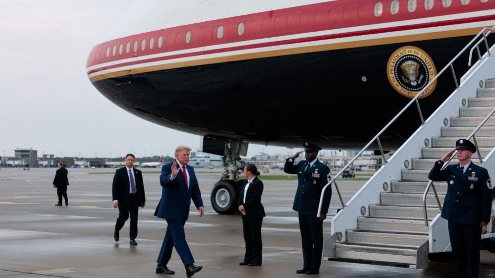 Trump’s Secret Plane Swap: Escaped Iranian Missile Threat?
