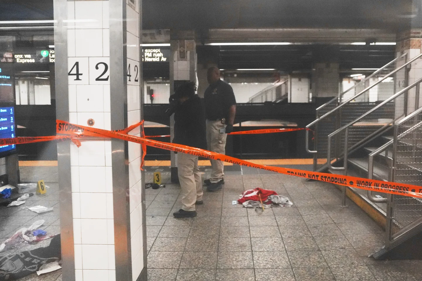 Stabbing Incident and Officer-Involved Shooting at Grand Central Station