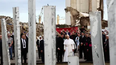 Pope Leo XIV Pays Tribute at Beirut Port Blast Site on Final Day of Lebanon Visit
