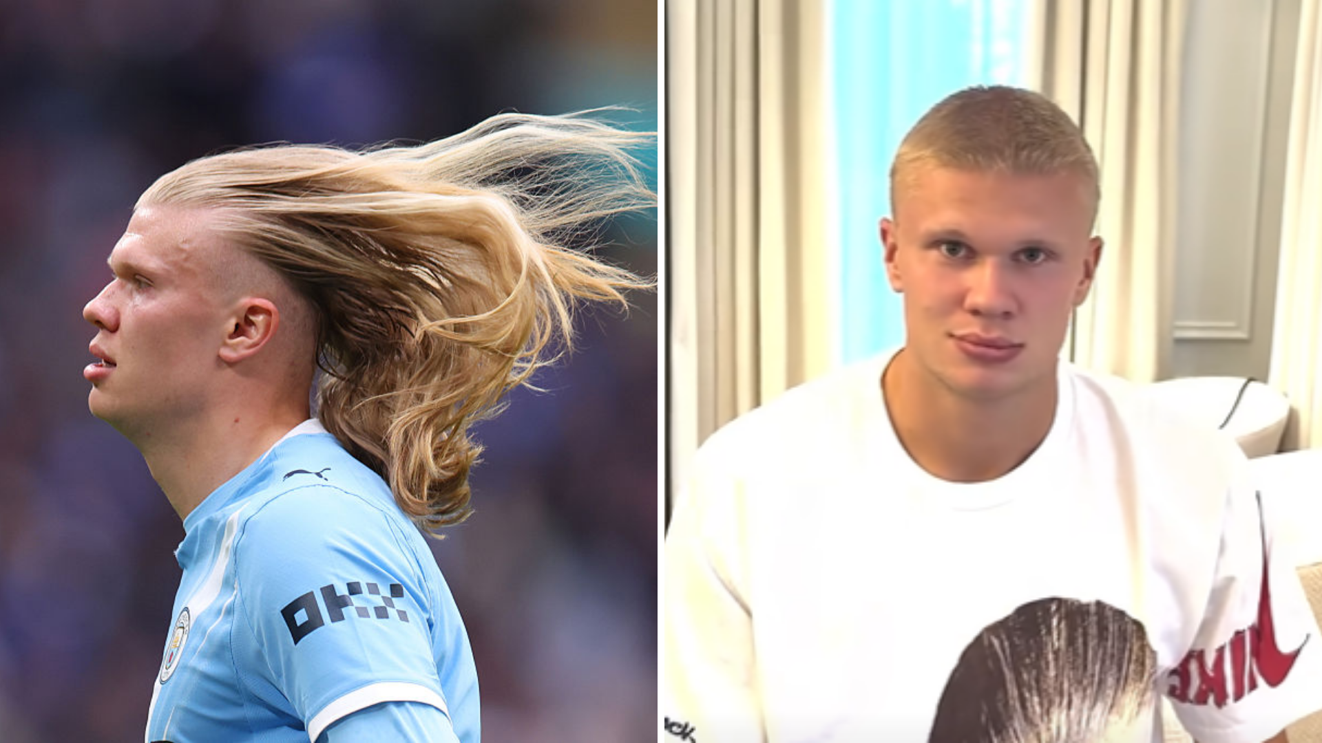 Haaland Unveils Buzzcut to Kick Off New Season