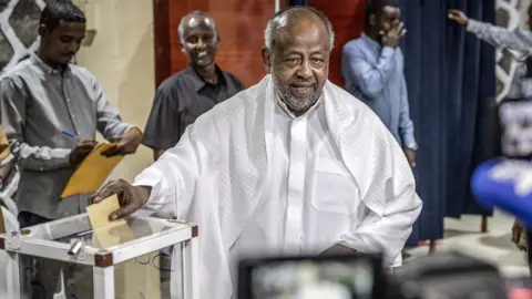 Djibouti's President Secures Sixth Term with Overwhelming Majority