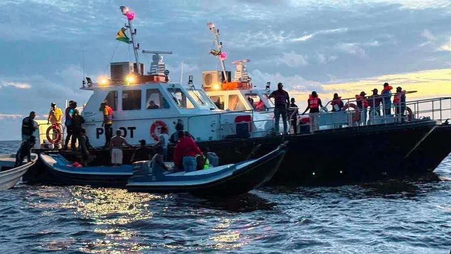 Ferry MV Barima sinks off Guyana coast, 67 rescued, dozens missing