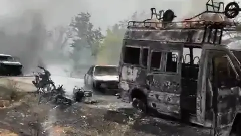 BREAKING: 50+ Vehicles Burned by Mali Jihadists as Fuel Blockade Tightens Ahead of Eid