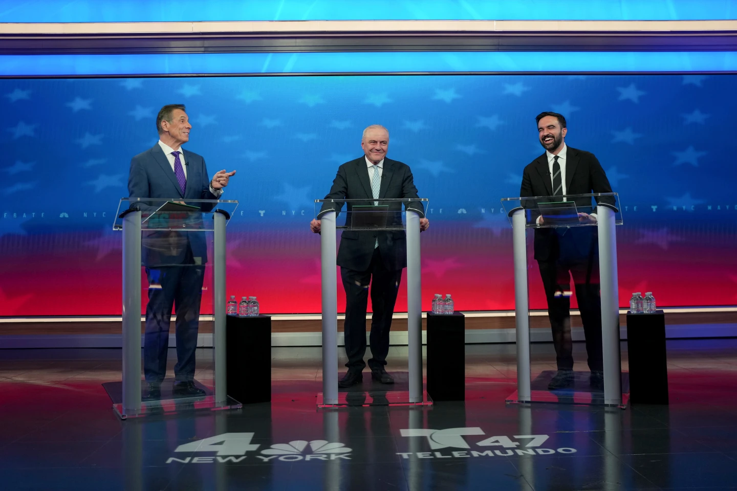 Heated NYC Mayoral Debate: Cuomo on Defense Against Mamdani and Sliwa
