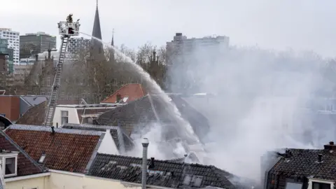 Explosions Rock Utrecht: Large Fire Erupts in City Center