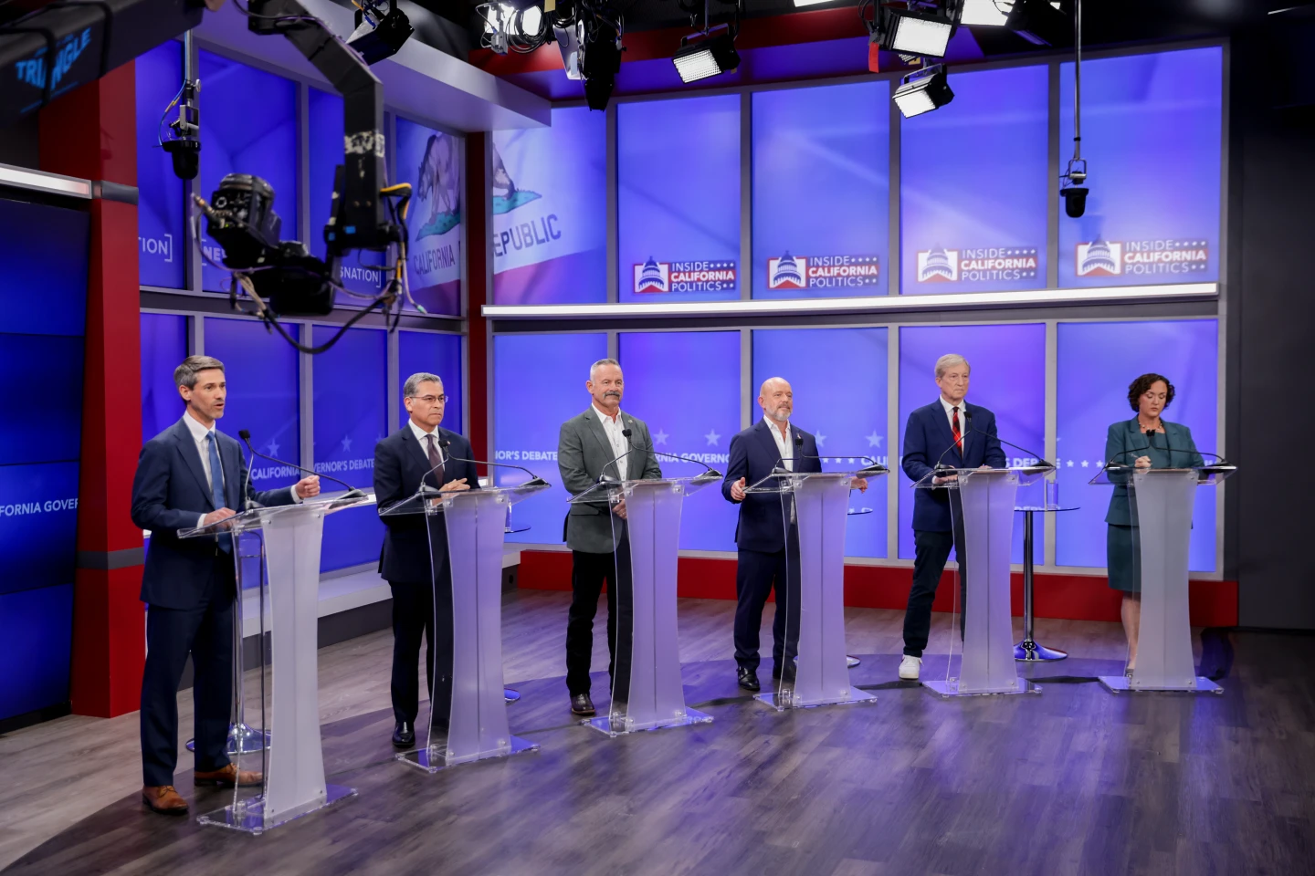 California Gubernatorial Debate Highlights Partisan Divisions