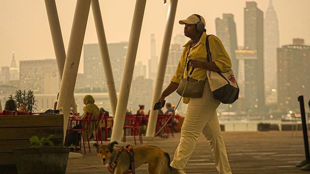 800+ Canadian Wildfires Push Smoke Into U.S.; Air Quality Alerts Reach Midwest and Northeast
