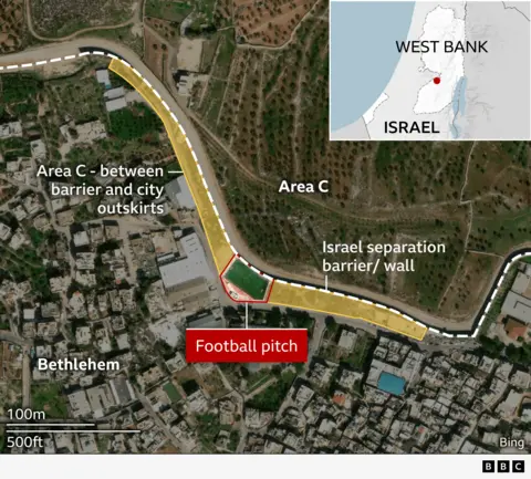 Imminent Threat to Palestinian Children's Football Pitch in Bethlehem