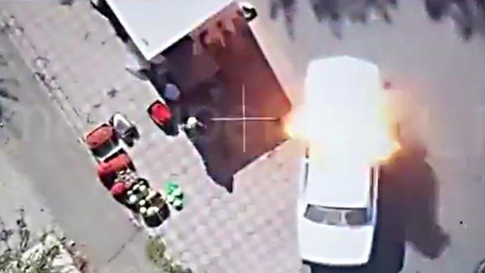Drone Chases Ukrainian Vendor in Kherson, Flags ‘Human Safari’ Attack
