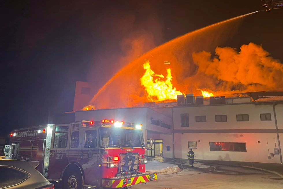 Emergency Evacuations at Pennsylvania Hospital Following Massive Fire