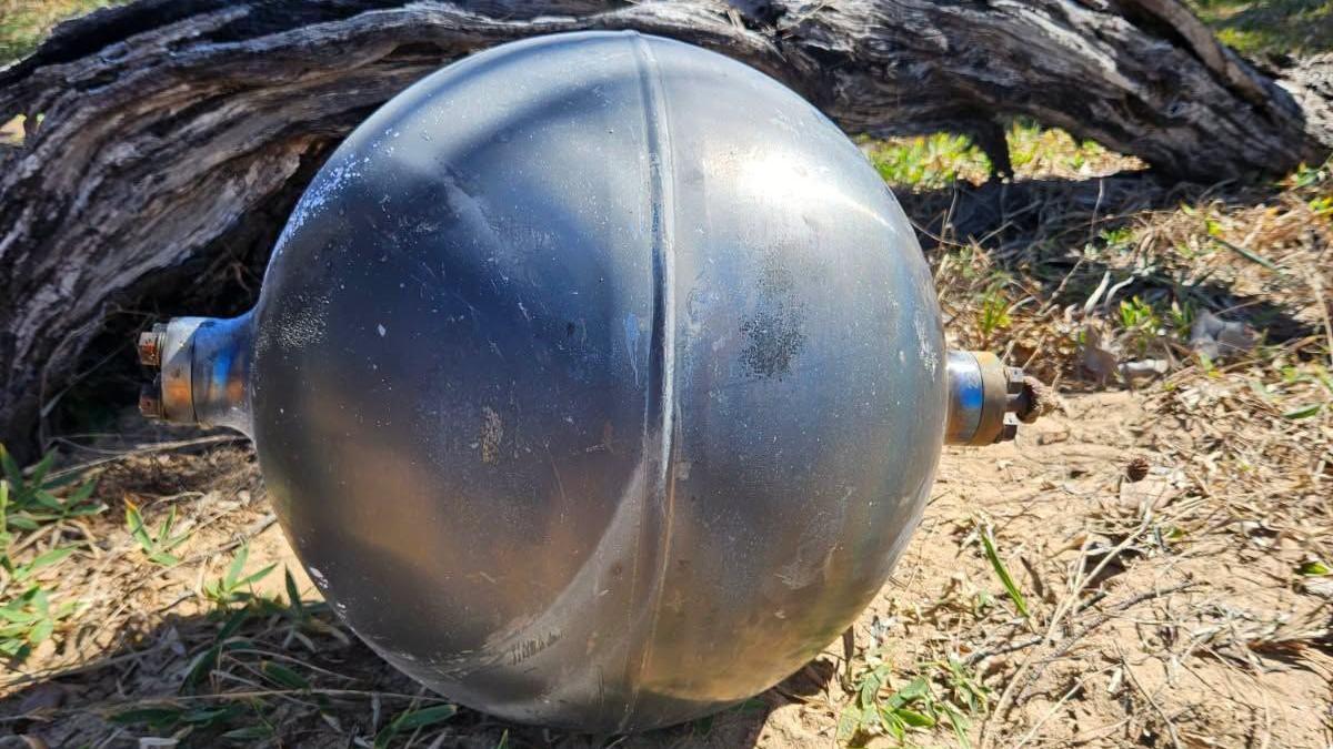 Mystery Space Balls Wash Up on Queensland Beach