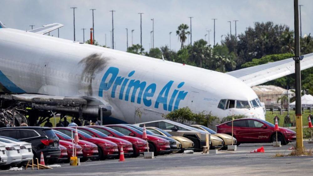 Amazon Flight Recorder Retrieved After Miami Cargo Plane Crash