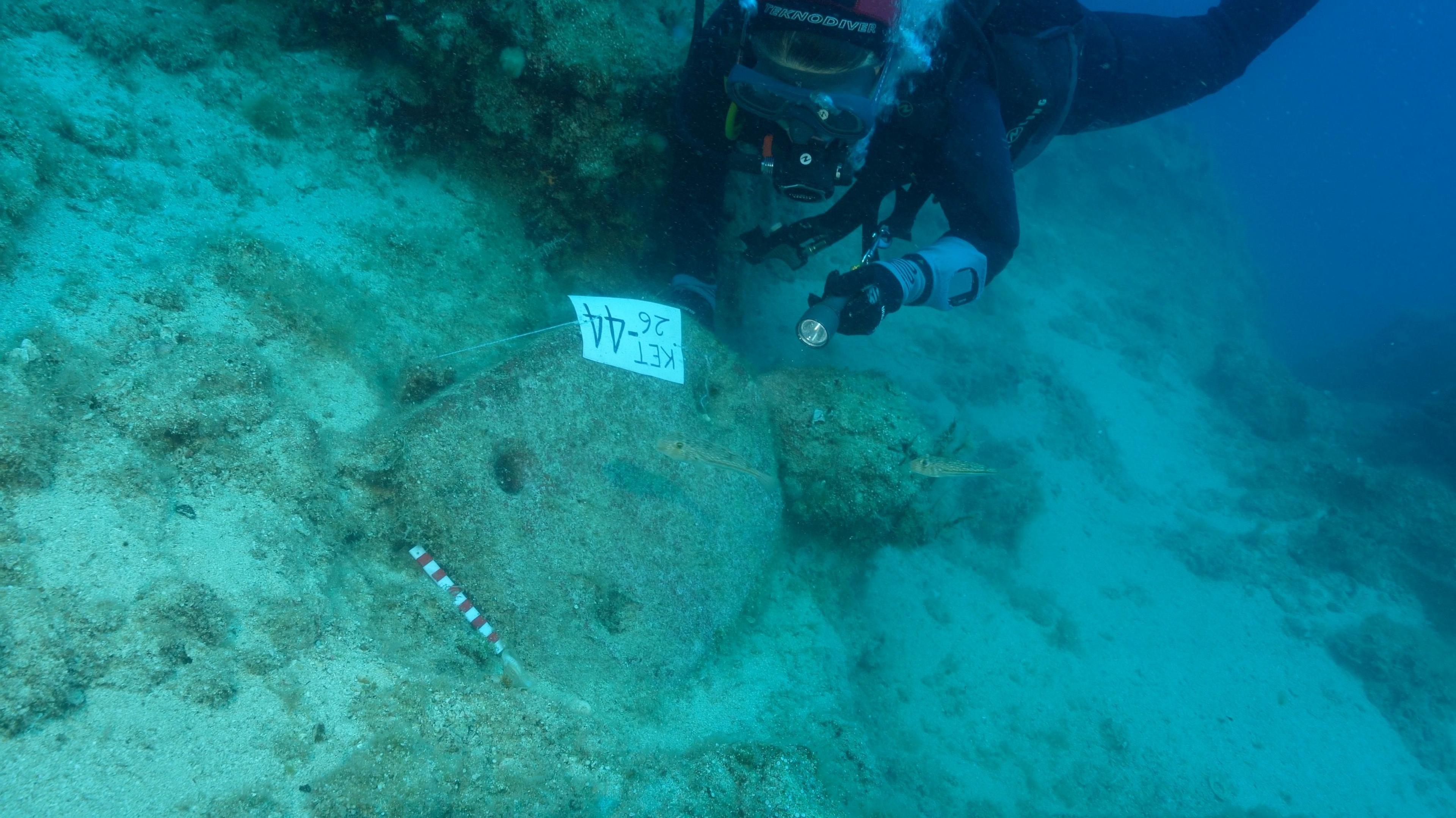 Shipwreck remains off Turkey