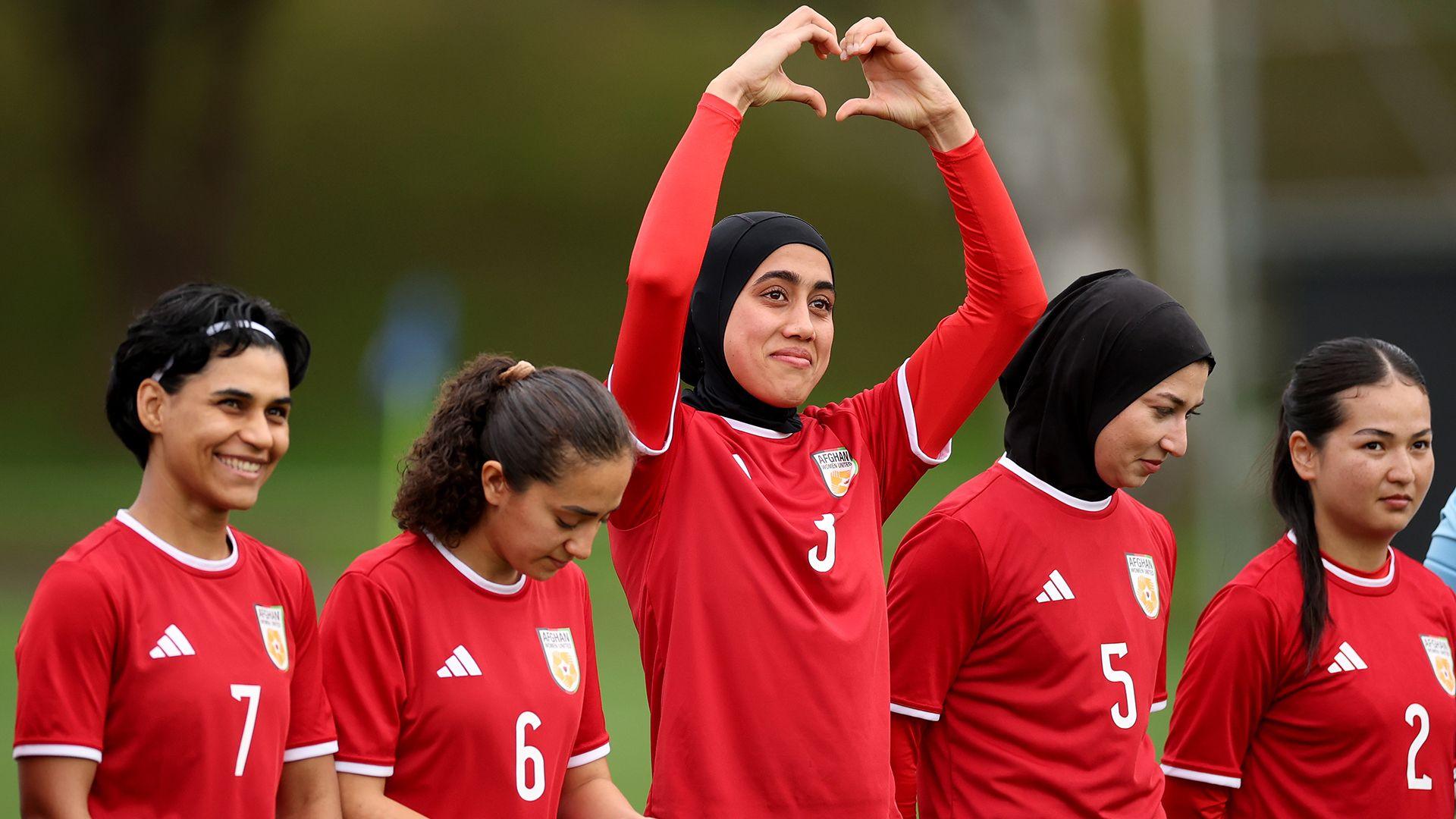 Afghan Women’s Soccer Team Reassembles 8,000 Miles from Home after FIFA Ban Lifted