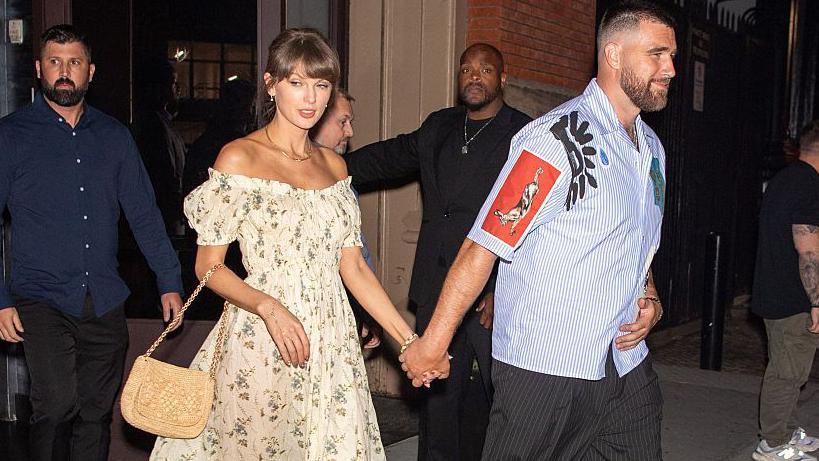 Taylor Swift & Travis Kelce Kick Off Rumoured Wedding Celebrations at Madison Square Garden