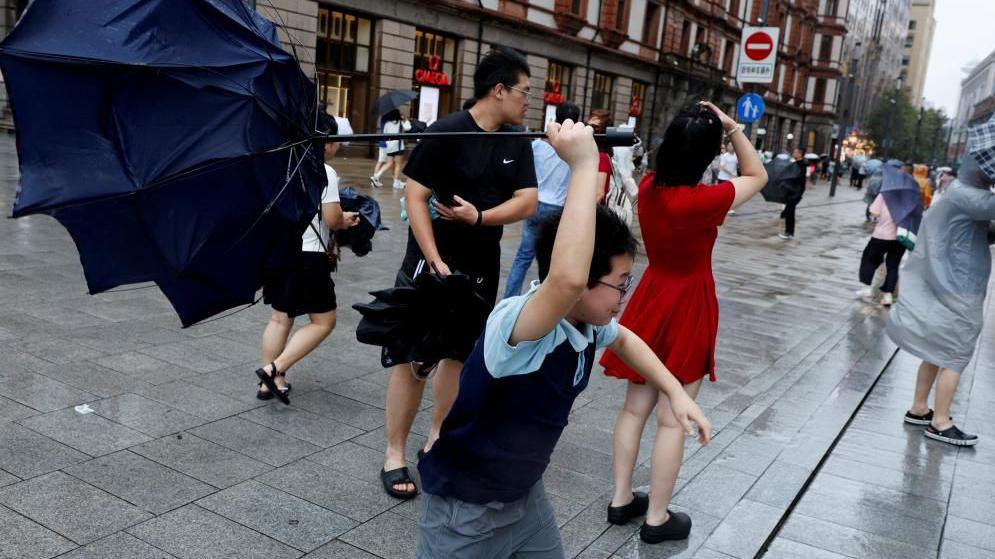 China Evacuates Over One Million as Typhoon Dolphin Hits