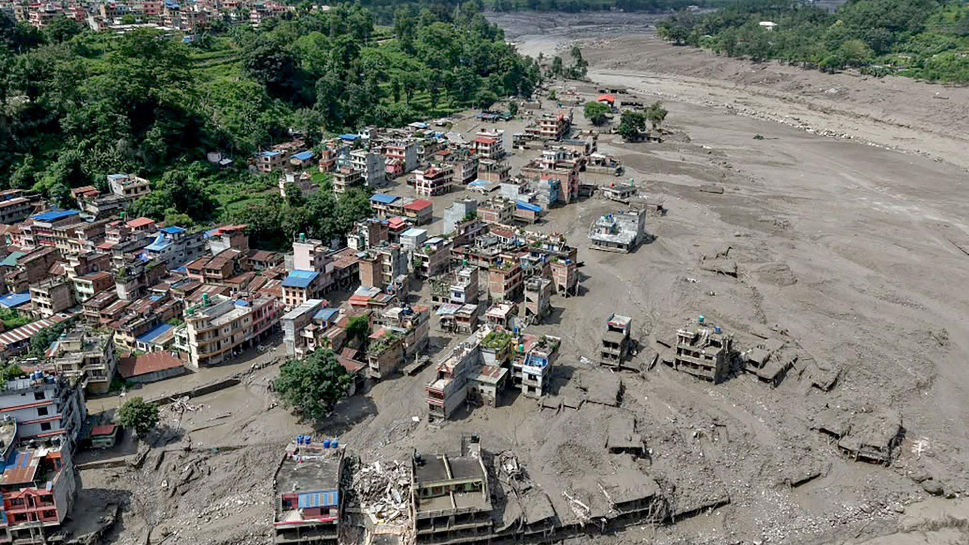 "The flood took everything": Survivors describe horror of loved ones swept away in Nepal