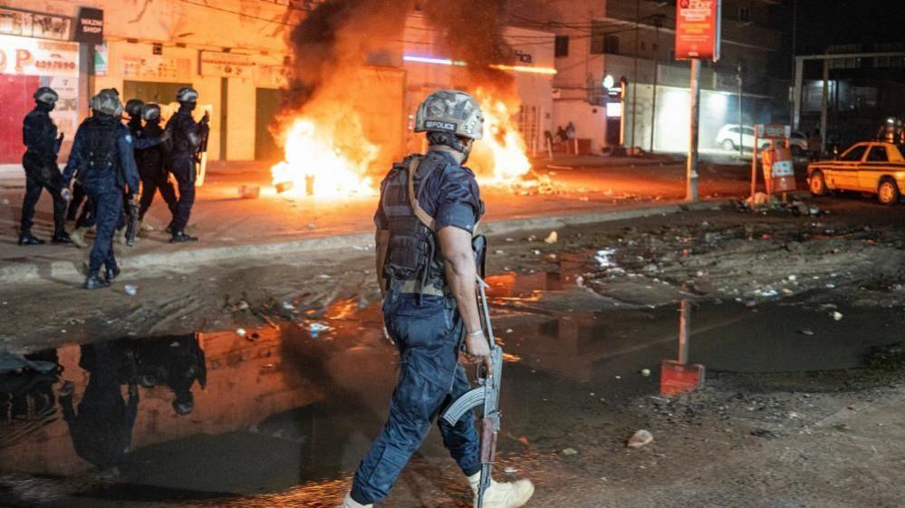 You're not alone in the darkness: Gambia president urges calm after violent blackout protests