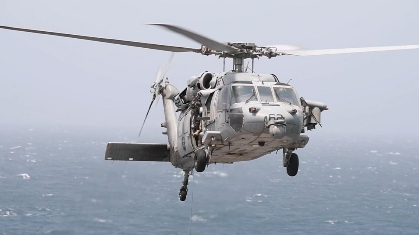 US Helicopter Fires Missiles at Cargo Ship Near Iran Amid Blockade Enforcement