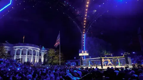 UFC on the White House Lawn: Trump’s 80th Birthday Night